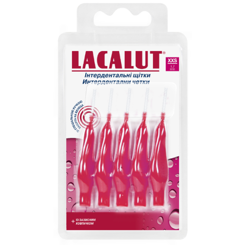 Интердентальные щетки Lacalut Interdental XXS №5 фото - фото №1 Интердентальные щетки Lacalut Interdental XXS №5 фото
