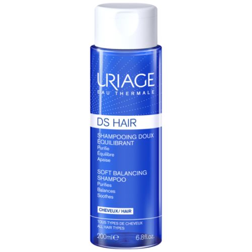 Шампунь Uriage (Урьяж) DS Hair мягкий балансирующий для чувствительной кожи головы 200 мл в аптеке - фото №1 Шампунь Uriage (Урьяж) DS Hair мягкий балансирующий для чувствительной кожи головы 200 мл в аптеке