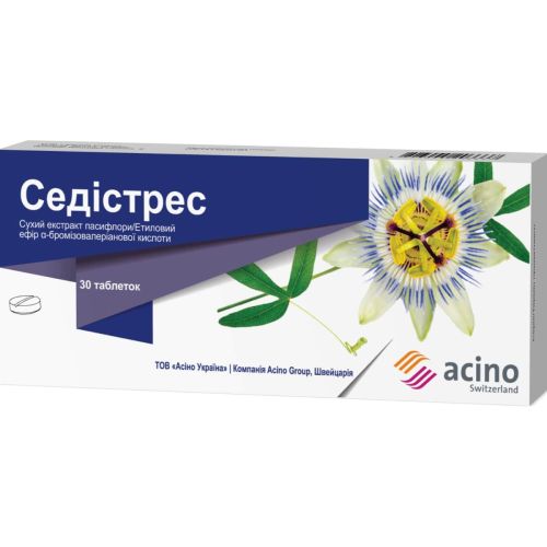 Седистресс таблетки №30 в городе Одесса : цены, характеристики. - фото №1 Седистресс таблетки №30 в городе Одесса : цены, характеристики.