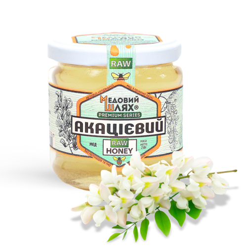 Мед акациевый 250 г в Украине - фото №1 Мед акациевый 250 г в Украине