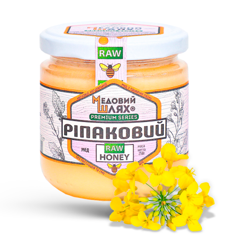 Мед рапсовый 250 г в аптеке - фото №1 Мед рапсовый 250 г в аптеке