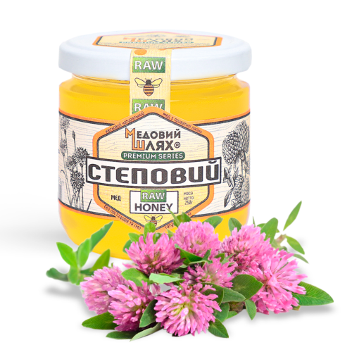 Мед степной 250 г в аптеке - фото №1 Мед степной 250 г в аптеке