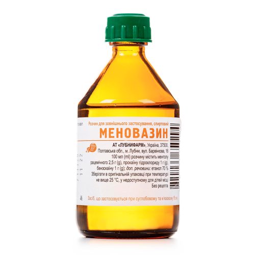 Меновазин 100 мл в городе Одесса : цены, характеристики. - фото №1 Меновазин 100 мл в городе Одесса : цены, характеристики.