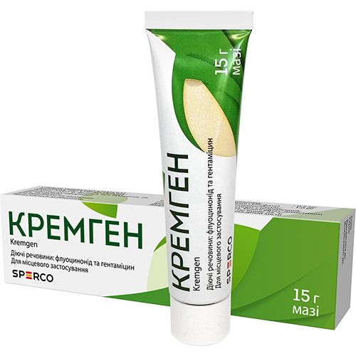 Кремген мазь 15 г в Украине - фото №1 Кремген мазь 15 г в Украине