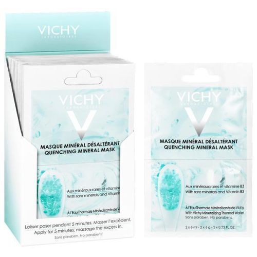 Маска Vichy (Віши) мінеральна зволожуюча 2x6 мл фото - фото №1 Маска Vichy (Віши) мінеральна зволожуюча 2x6 мл фото