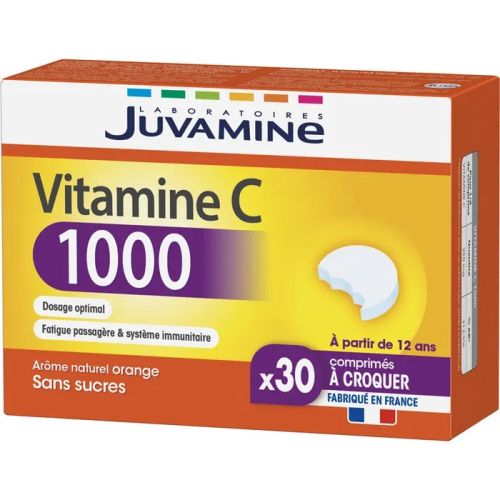 Juvamine (Жувамін) Вітамін С 1000 жувальні таблетки №30 в місті Одеса : ціни, характеристика. - фото №1 Juvamine (Жувамін) Вітамін С 1000 жувальні таблетки №30 в місті Одеса : ціни, характеристика.