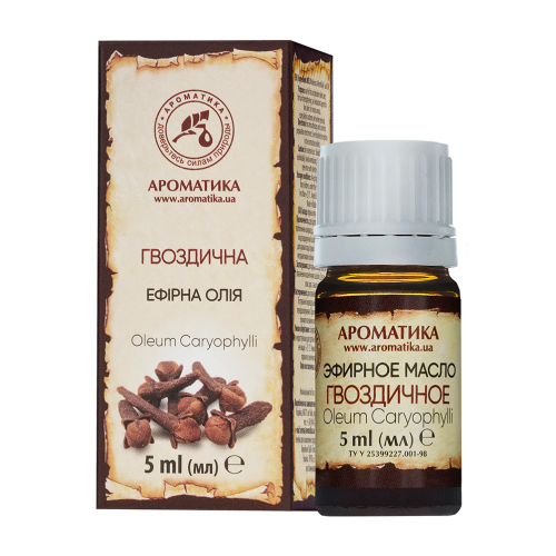 Олія ефірна гвоздична 5 мл недорого - фото №1 Олія ефірна гвоздична 5 мл недорого