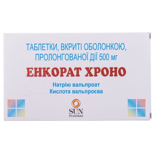 Енкорат Хроно 500 мг таблетки №30 в місті Одеса : ціни, характеристика. - фото №1 Енкорат Хроно 500 мг таблетки №30 в місті Одеса : ціни, характеристика.