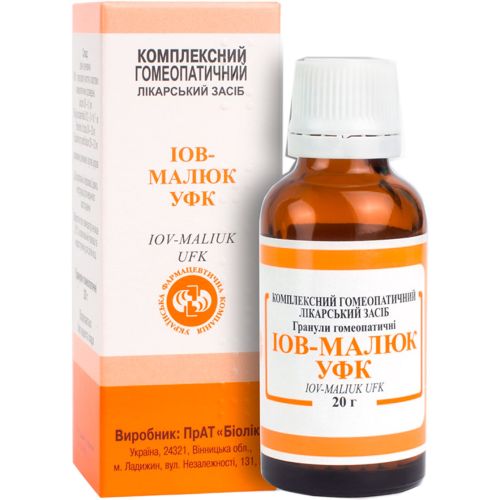 Иов-Малыш УФК гранулы гомеопатические флакон 20 г в городе Одесса : цены, характеристики. - фото №1 Иов-Малыш УФК гранулы гомеопатические флакон 20 г в городе Одесса : цены, характеристики.