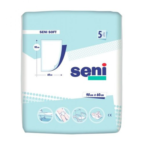 Пелюшки универсальні Seni Soft 90х60 №5 купити - фото №1 Пелюшки универсальні Seni Soft 90х60 №5 купити