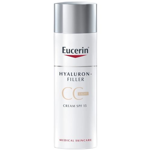 СС-крем Eucerin (Юцерин) Hyaluron-Filler с SPF 15 против морщин (светлый оттенок) 50 мл недорого - фото №1 СС-крем Eucerin (Юцерин) Hyaluron-Filler с SPF 15 против морщин (светлый оттенок) 50 мл недорого