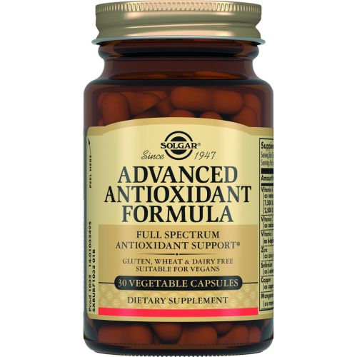 Solgar (Солгар) Advanced Antioxidant Formula (Антиоксидантная формула) капсулы №30 купить - фото №1 Solgar (Солгар) Advanced Antioxidant Formula (Антиоксидантная формула) капсулы №30 купить