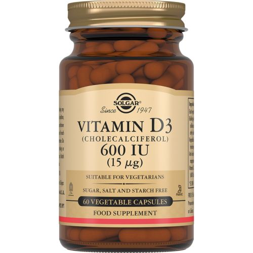 Solgar (Солгар) Вітамін D3 600 МО капсули №60 в інтернет-аптеці - фото №1 Solgar (Солгар) Вітамін D3 600 МО капсули №60 в інтернет-аптеці