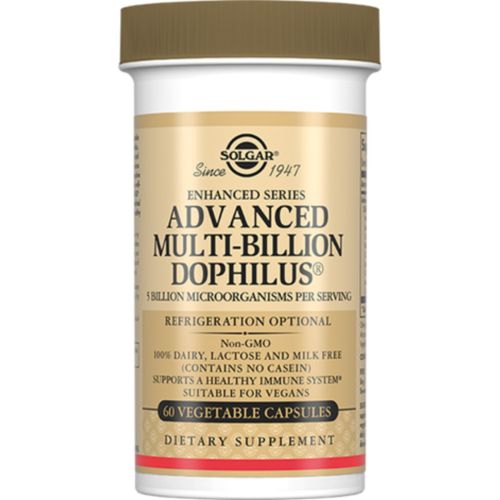 Solgar (Солгар) Advanced Multi-Billion Dophilus (Мульти-Билион Дофилус) капсулы №60 в аптеке - фото №1 Solgar (Солгар) Advanced Multi-Billion Dophilus (Мульти-Билион Дофилус) капсулы №60 в аптеке