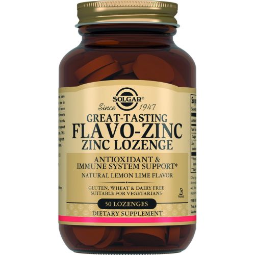 Solgar (Солгар) Flavo-Zinc (Флаво-цинк) пастилки №50 заказать - фото №1 Solgar (Солгар) Flavo-Zinc (Флаво-цинк) пастилки №50 заказать