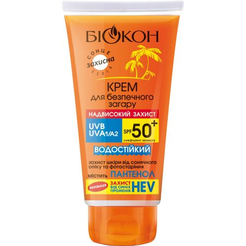 СС-крем для безопасного загара Биокон Сверхвысокая защита SPF50+ 160 мл цена - фото №1 СС-крем для безопасного загара Биокон Сверхвысокая защита SPF50+ 160 мл цена