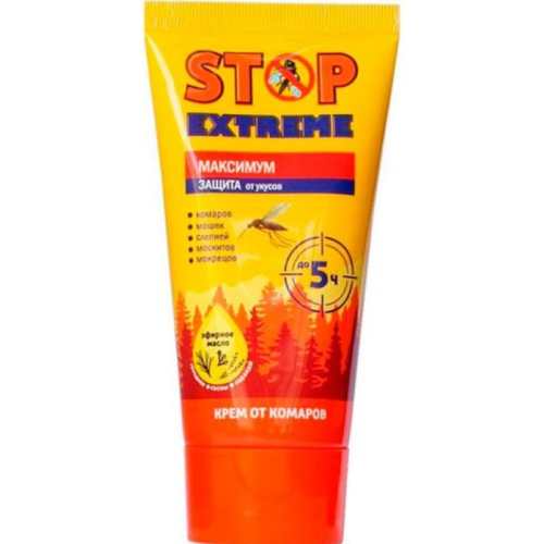 Крем от комаров Stop Extreme Максимум 50 мл цена - фото №1 Крем от комаров Stop Extreme Максимум 50 мл цена