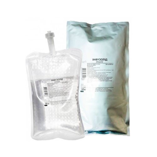 Инфузолид 2 мг/мл раствор для инфузий 300 мл в городе Одесса : цены, характеристики. - фото №1 Инфузолид 2 мг/мл раствор для инфузий 300 мл в городе Одесса : цены, характеристики.