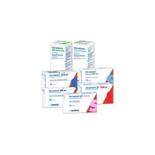 Оспамокс 250 мг капсули №12 замовити - фото №1 Оспамокс 250 мг капсули №12 замовити