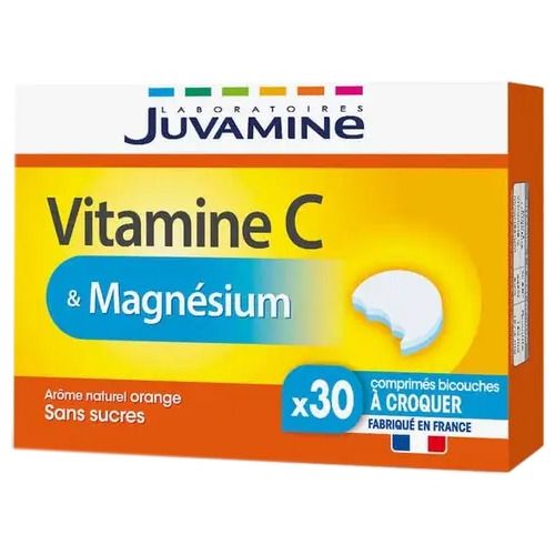 Juvamine (Жувамін) Вітамін С + Магній жувальні таблетки №30 в місті Одеса : ціни, характеристика. - фото №1 Juvamine (Жувамін) Вітамін С + Магній жувальні таблетки №30 в місті Одеса : ціни, характеристика.