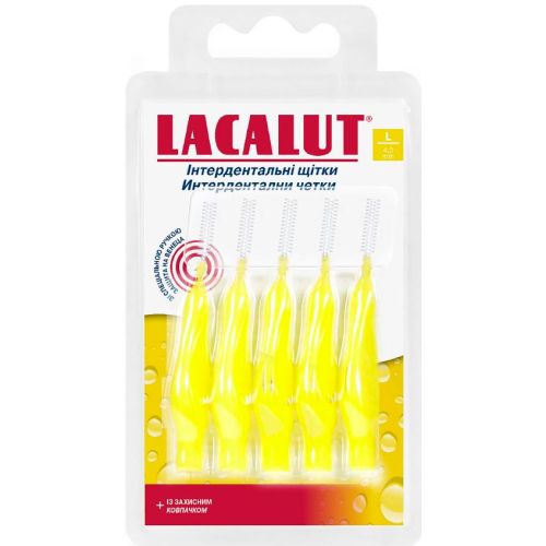 Йоршик Lacalut (Лакалут) інтердентальні щітки L в Україні - фото №1 Йоршик Lacalut (Лакалут) інтердентальні щітки L в Україні