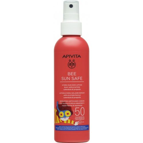 Лосьон Apivita (Апивита) Bee Sun Safe для детей солнцезащитный SPF50 200 мл купить - фото №1 Лосьон Apivita (Апивита) Bee Sun Safe для детей солнцезащитный SPF50 200 мл купить