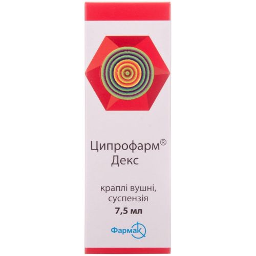 Ципрофарм Декс 3,5 мг/мл капли 7,5 мл фото - фото №1 Ципрофарм Декс 3,5 мг/мл капли 7,5 мл фото