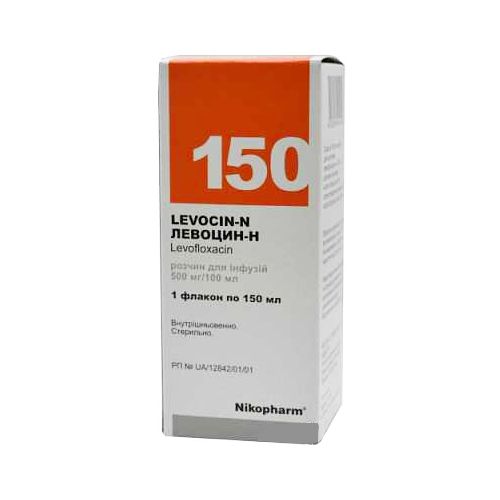 Левоцин-Н раствор 150 мл в аптеке - фото №1 Левоцин-Н раствор 150 мл в аптеке