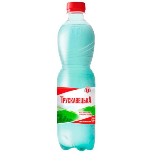 Вода мінеральна Трускавецька сильногазована 0,5 л в аптеці - фото №1 Вода мінеральна Трускавецька сильногазована 0,5 л в аптеці