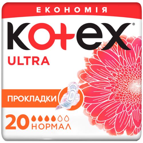 Прокладки Kotex Ultra Dry Normal 20 шт ADD - фото №1 Прокладки Kotex Ultra Dry Normal 20 шт ADD