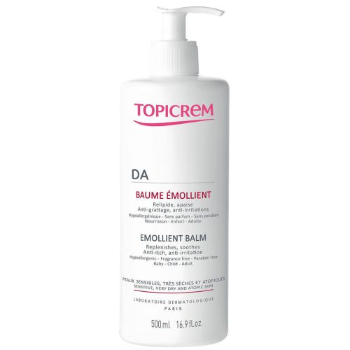 Бальзам Topicrem (Топикрем) DA смягчающий для лица и тела 500 мл в аптеке - фото №1 Бальзам Topicrem (Топикрем) DA смягчающий для лица и тела 500 мл в аптеке