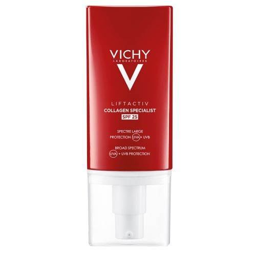 Крем-догляд Vichy (Віши) Liftactiv Collagen Specialist антивіковий з фільтром SPF25 50 мл в аптеці - фото №1 Крем-догляд Vichy (Віши) Liftactiv Collagen Specialist антивіковий з фільтром SPF25 50 мл в аптеці