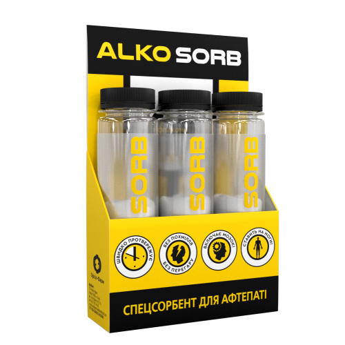 Алко-сорб 9 мг порошок флакон №3 заказать - фото №1 Алко-сорб 9 мг порошок флакон №3 заказать