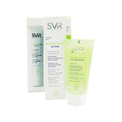 Набір SVR Sebiacler Активний крем 40 мл+Очищаючий гель 50 мл в Подарунок недорого - фото №1 Набір SVR Sebiacler Активний крем 40 мл+Очищаючий гель 50 мл в Подарунок недорого