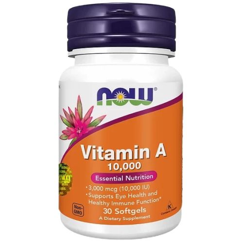 Now (Нау) Foods Vitamin A 10000 МО капсули №30 в Україні - фото №1 Now (Нау) Foods Vitamin A 10000 МО капсули №30 в Україні