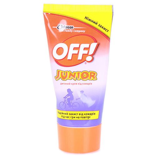 Крем Off! Junior против комаров детский 50 мл купить - фото №1 Крем Off! Junior против комаров детский 50 мл купить