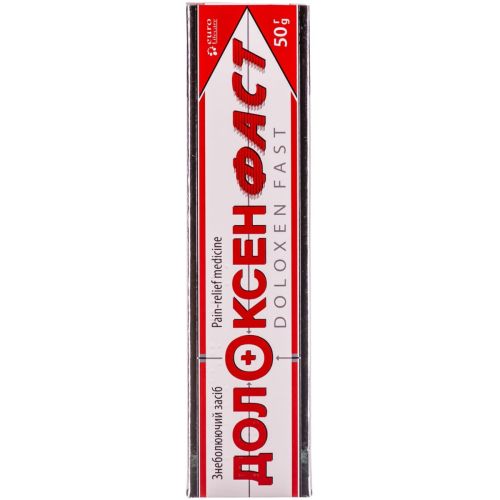 Долоксен Фаст мазь 50 г в Україні - фото №1 Долоксен Фаст мазь 50 г в Україні