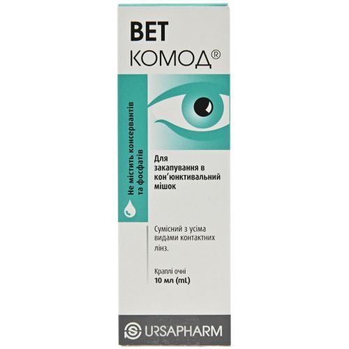 Вет комод 20 мг/мл капли глазные 10 мл ADD - фото №1 Вет комод 20 мг/мл капли глазные 10 мл ADD