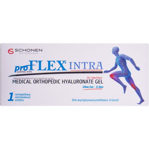 Профлекс Интра 20 мг/мл гель для инъекций 3 мл шприц купить - фото №1 Профлекс Интра 20 мг/мл гель для инъекций 3 мл шприц купить
