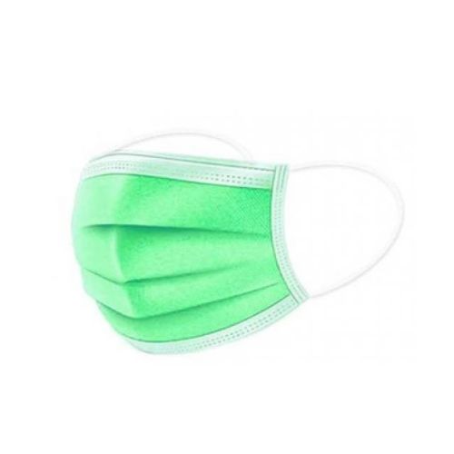 Маска медична одноразова зелена нестерильна РУАН №10 в Україні - фото №1 Маска медична одноразова зелена нестерильна РУАН №10 в Україні