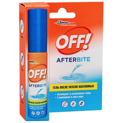 Гель Off! AfterBite после укусов комаров 25 мл недорого - фото №1 Гель Off! AfterBite после укусов комаров 25 мл недорого