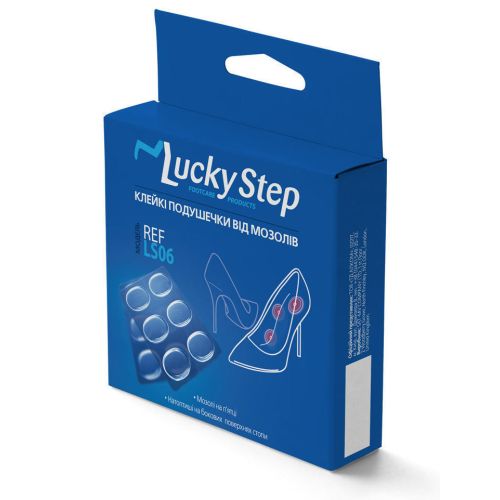 Клейкі подушечки Lucky Step від мозолів LS06 в Україні - фото №1 Клейкі подушечки Lucky Step від мозолів LS06 в Україні