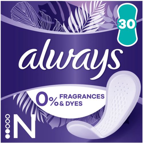 Прокладки ежедневные Always Daily Fresh Normal без запаха №30 в аптеке - фото №1 Прокладки ежедневные Always Daily Fresh Normal без запаха №30 в аптеке