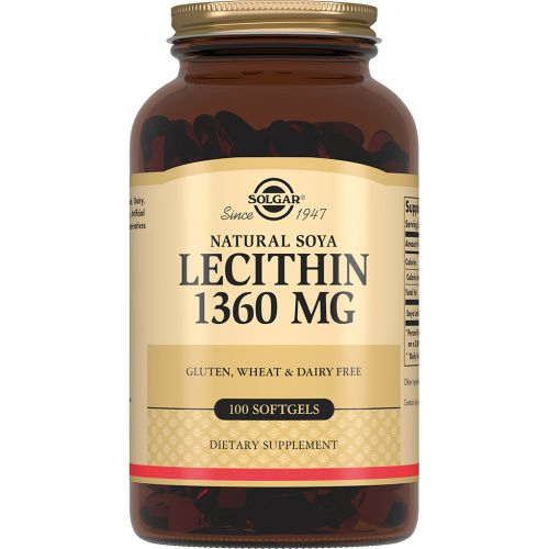 Solgar (Солгар) Lecithin (Лецитин) натуральный соевый капсулы №100 ADD - фото №1 Solgar (Солгар) Lecithin (Лецитин) натуральный соевый капсулы №100 ADD