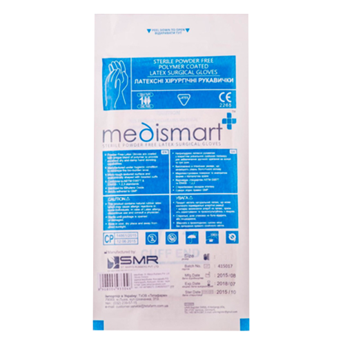 Перчатки Medismart стерильные латексные припудренные р.8,5 ADD - фото №1 Перчатки Medismart стерильные латексные припудренные р.8,5 ADD