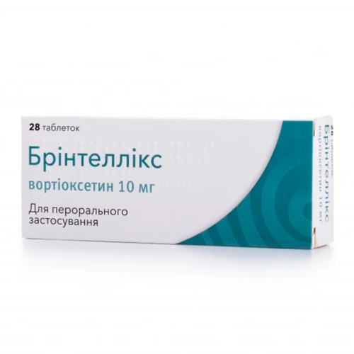 Бринтелликс 10 мг таблетки №28 в интернет-аптеке - фото №1 Бринтелликс 10 мг таблетки №28 в интернет-аптеке