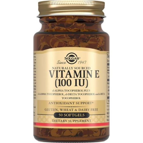 Solgar (Солгар) Vitamin E (Витамин Е) 100 МЕ капсулы № 50 заказать - фото №1 Solgar (Солгар) Vitamin E (Витамин Е) 100 МЕ капсулы № 50 заказать