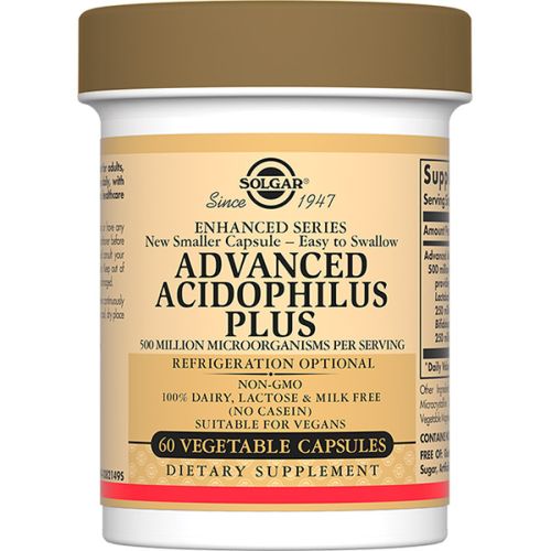 Solgar (Солгар) Advanced Acidophilus Plus (Ацидофилус плюс) капсулы №60 ADD - фото №1 Solgar (Солгар) Advanced Acidophilus Plus (Ацидофилус плюс) капсулы №60 ADD