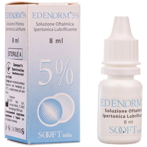 Эденорм глазные капли 8 мл в Украине - фото №1 Эденорм глазные капли 8 мл в Украине