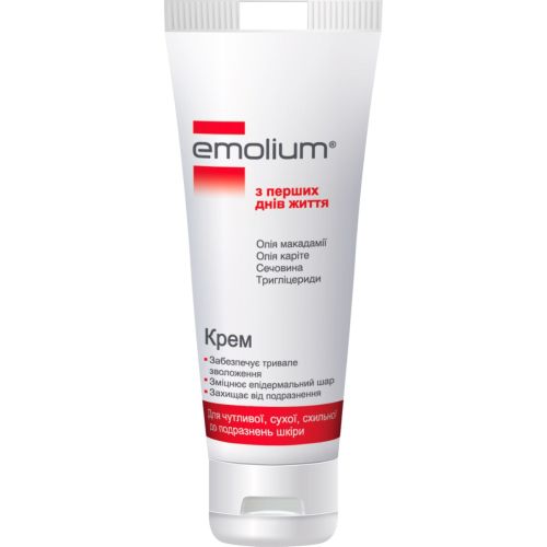 Крем для тіла Emolium (Емоліум), 75 мл в аптеці - фото №1 Крем для тіла Emolium (Емоліум), 75 мл в аптеці